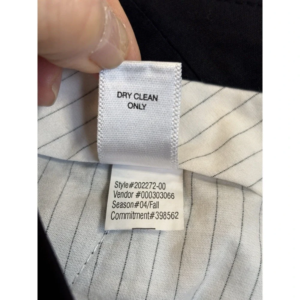 Banana Republic Men's 35X32 Black 100% Wool Dress Pants Preppy Career‎ Office